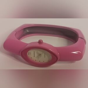 Pink Narmi Bangle Watch